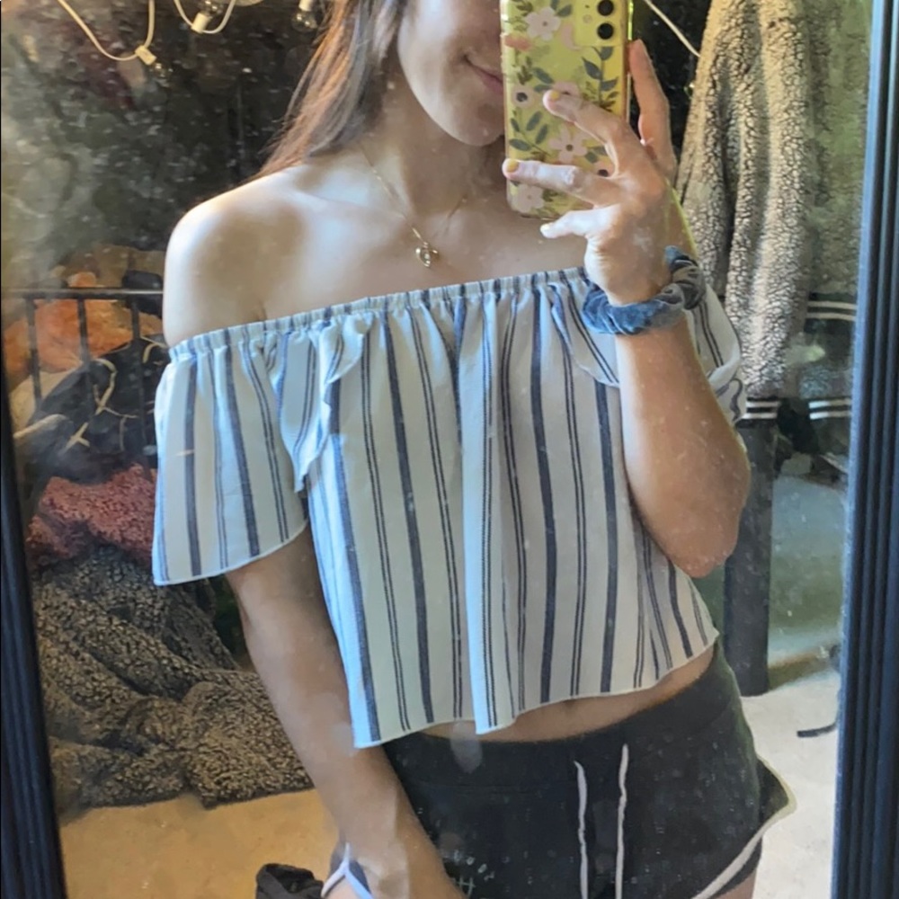 Off the shoulder top